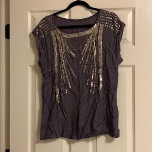Matte Sequined Tunic